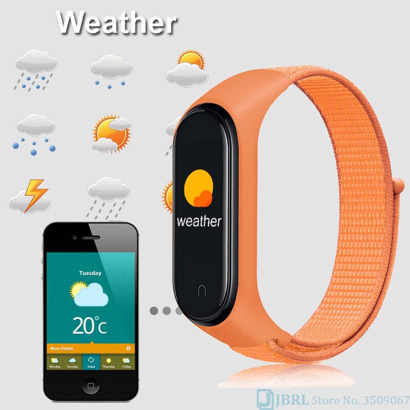 Nylon Kids Smart Band Children Heart Rate Sleep Smart Bracelet Fitness Tracker Wristband Sports For Android IOS Wrist Band 10-18