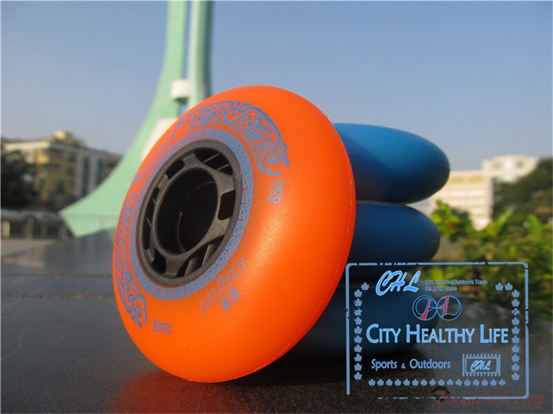 Rueda de patines en línea multiusos Universal 88A para los Invaders de la calle, FSK, frenado en ruedas de Slalom, patines redondos 8 Uds.