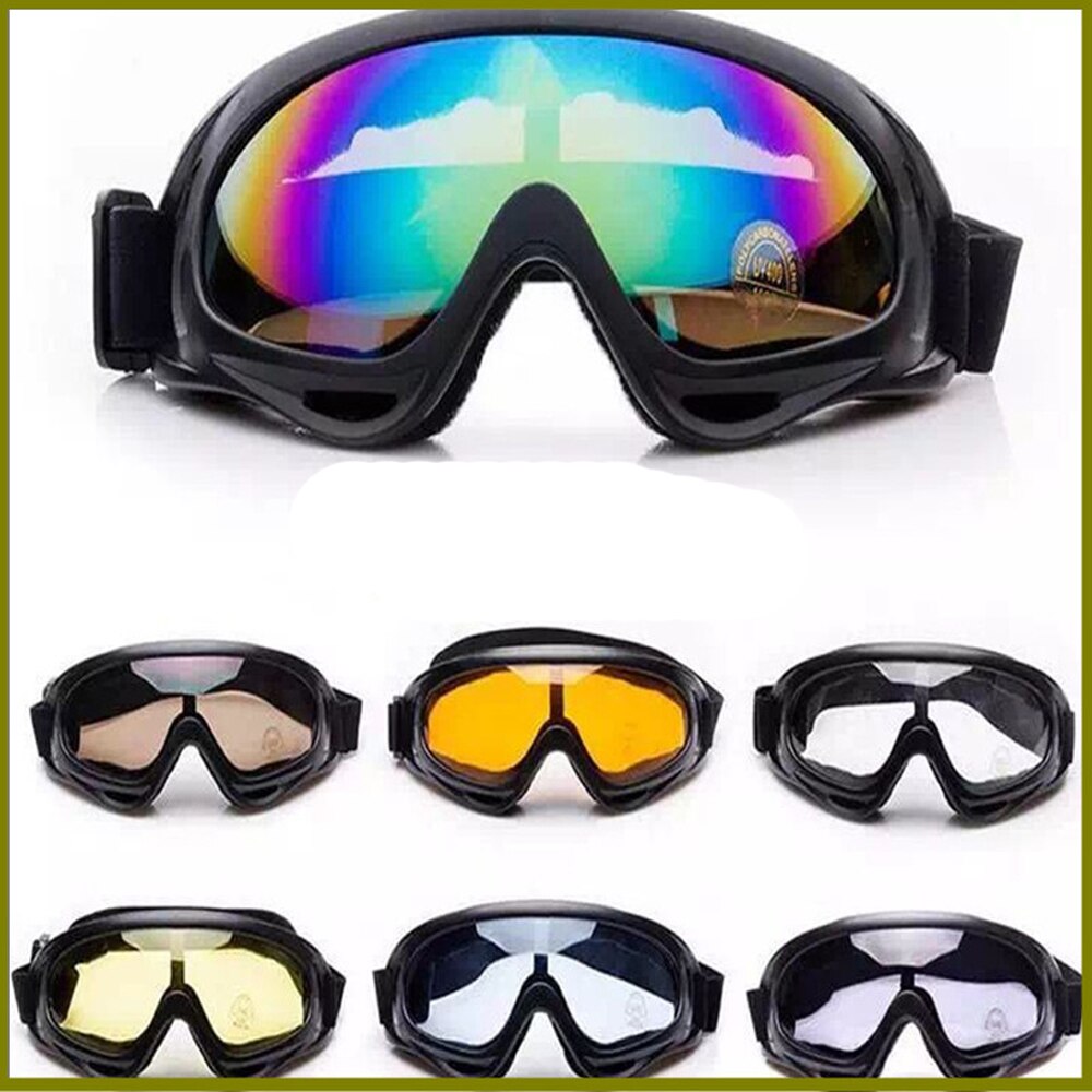 Occhiali da sci da montagna occhiali da sci antiappannamento occhiali da motoslitta a doppio strato Snowboard sport da neve accessori da sci protettivi
