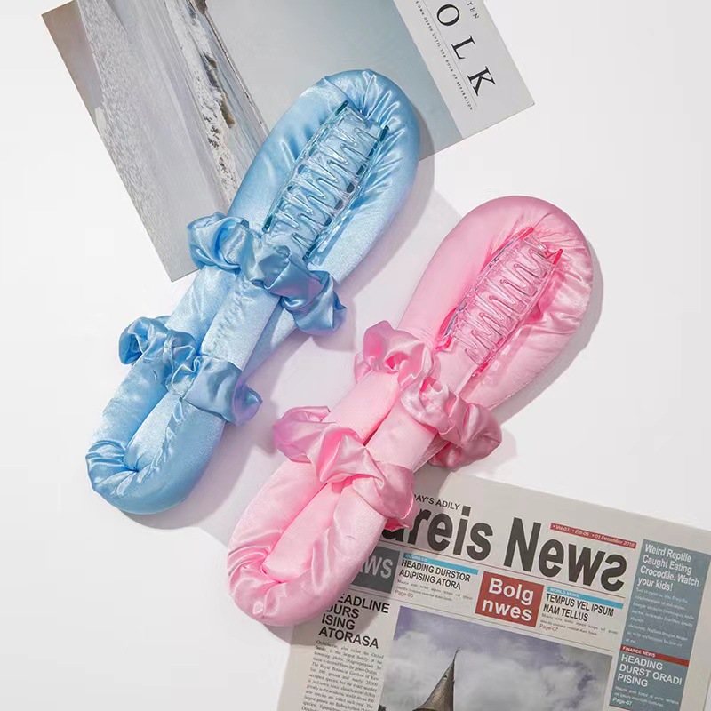 Varilla rizadora sin calor para mujer, diadema con rizos para el cabello sin calor, rizador de pelo suave y brillante, herramientas de peluquería, accesorios para mujer.