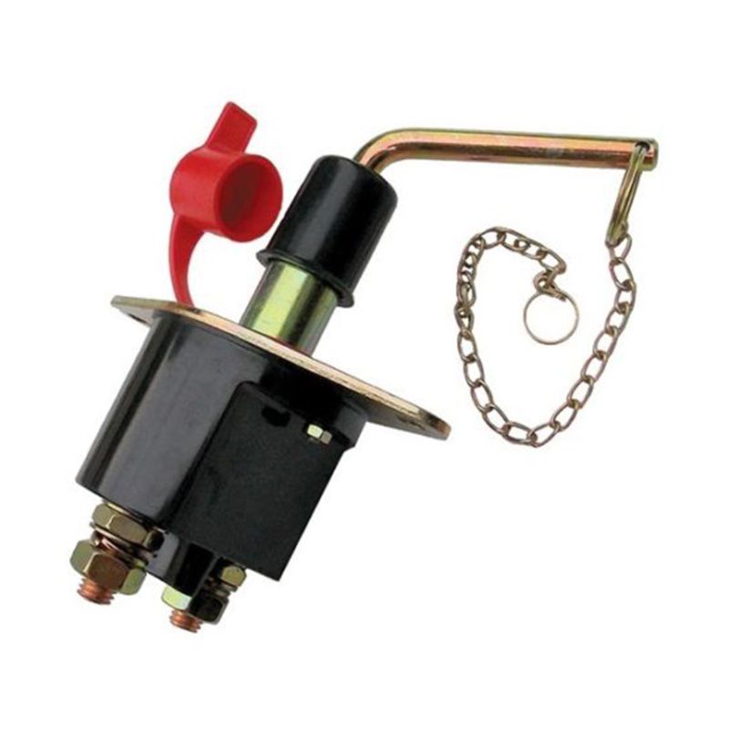 Battery Isolator Switch Cut off Heavy Duty Power Kill With Metal Key 12v 200a 04 12 v 200 a 2 assembly points copper terminal