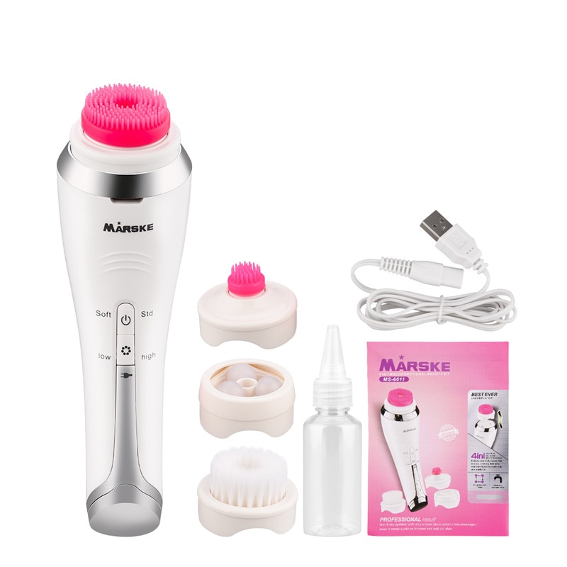 5 in 1 elektrische gezichtsreinigingsborstel roller massager met verwarmingsfunctie diepe reiniging make-up mee-eter verwijderaar gezichtsborstel 48: Default Title