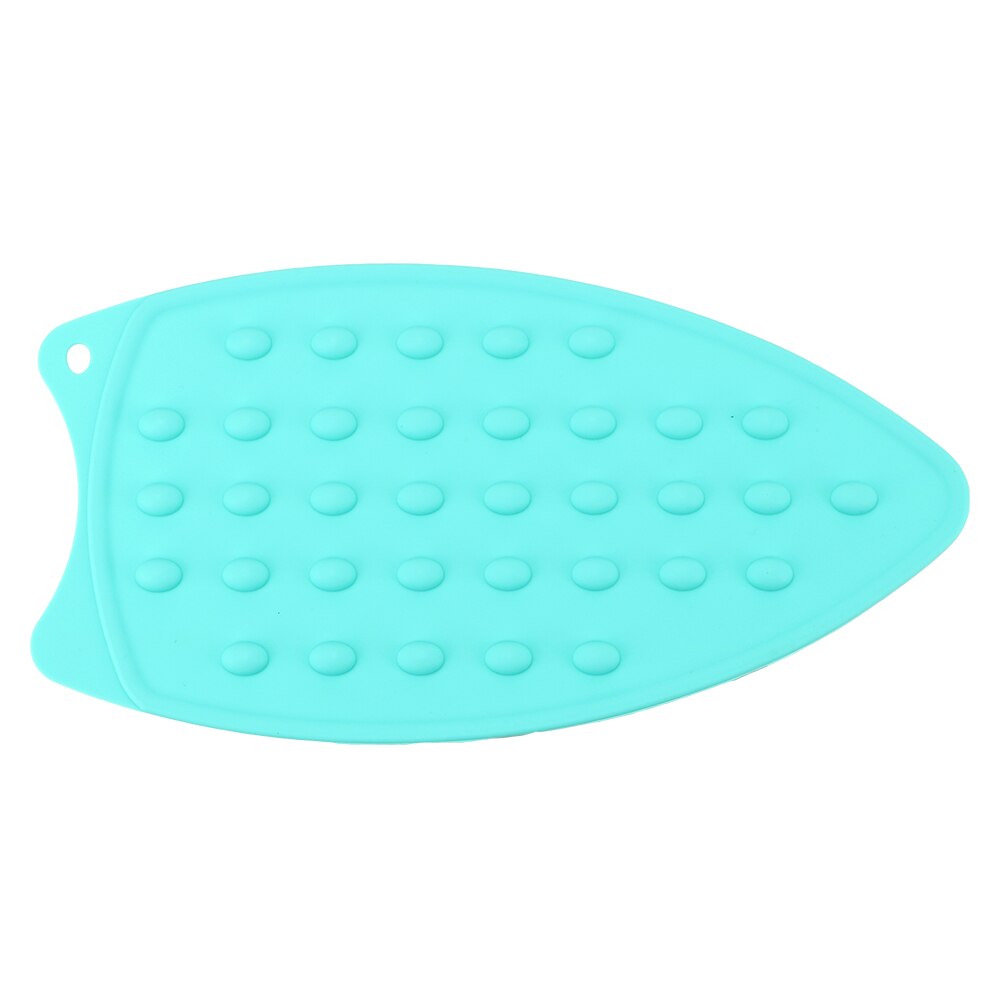 Silicone Non-stick Ironing Board Pad Heat-resistant Insulation Boards Protection Rest Pad For Clothes Garment Ironing Pad: Green