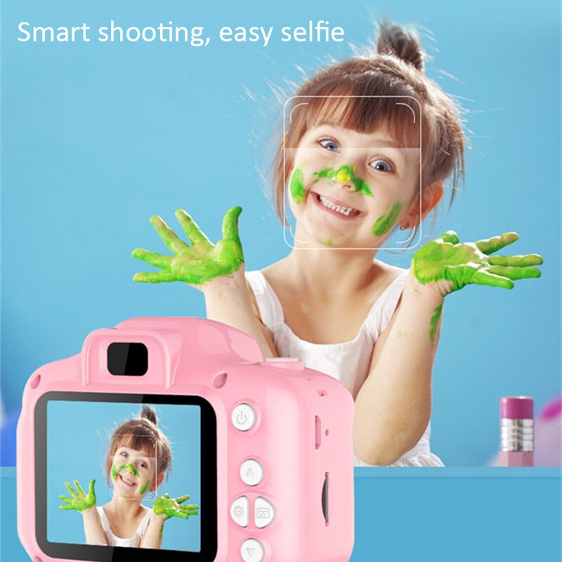 2.0 Polegada crianças 720 p hd câmera crianças mini bonito câmeras de vídeo tirar foto câmera meninos meninas melhores presentes de aniversário câmera digital