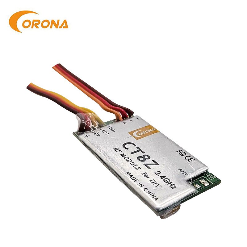 Corona-Módulo de bricolaje CT8Z (DSSS), 2,4 Ghz, con receptor CR8D CR6D CR4D CR3D: Single CT8Z