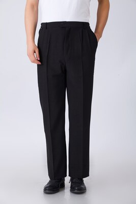 Pantalons de travail les pantalons de chef noirs sont élastiques et les pantalons pour hommes et femmes sont disponibles pour quatre saisons: mens pants / XL