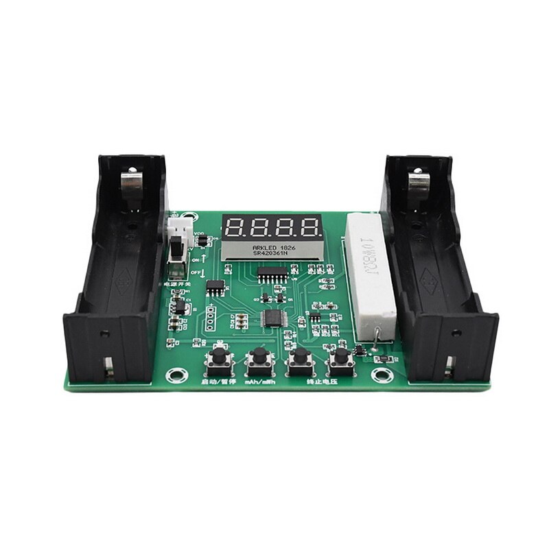 Digital Lithium Battery Capacity Tester Checkered Load Display Check AAA AA Button Cell Universal Test Battery Monitor: 1