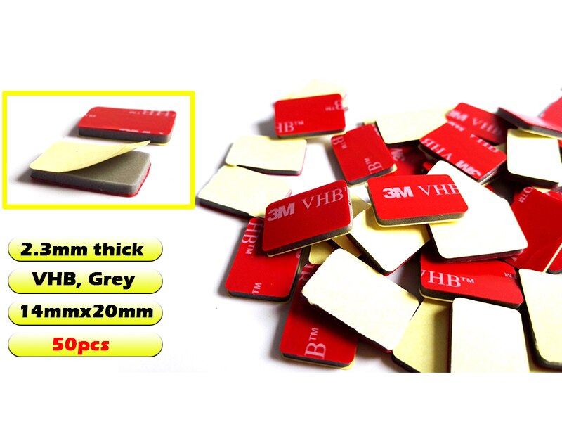 3M VHB Double Adhesive Round Circle Shape Sticker Gasket for Auto Car ETC Recorder Phone Holder Dia 10mm 20mm 25mm 30mm 40mm: 14mmx20mm