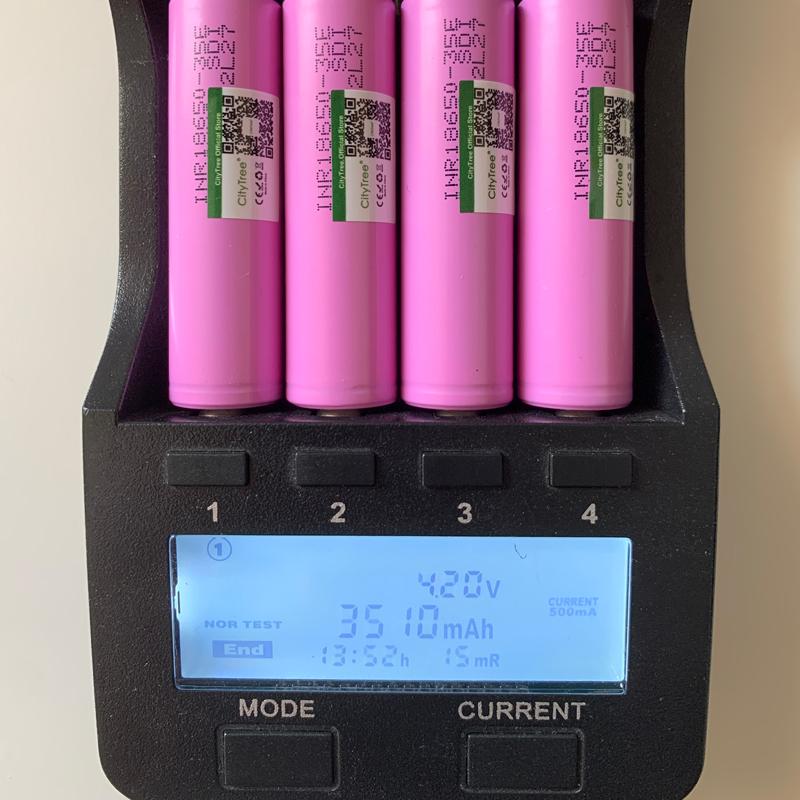 18650 Battery 100% Genuine INR18650-35E 3500mAh 3.7V 20A Rechargeable 18650 Lithium Ion Battery for Toys Power Tools Flashlight