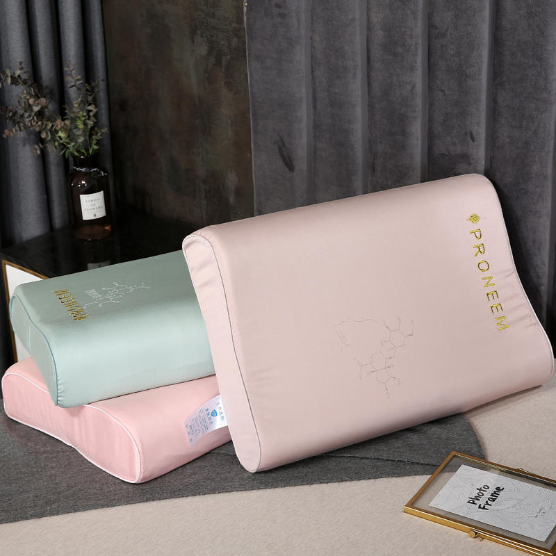 Ren latex 60 x 40cm talalay-proces voksen naturlig latexpude barn ortopædisk konturpude cervikal nakkepude til børn