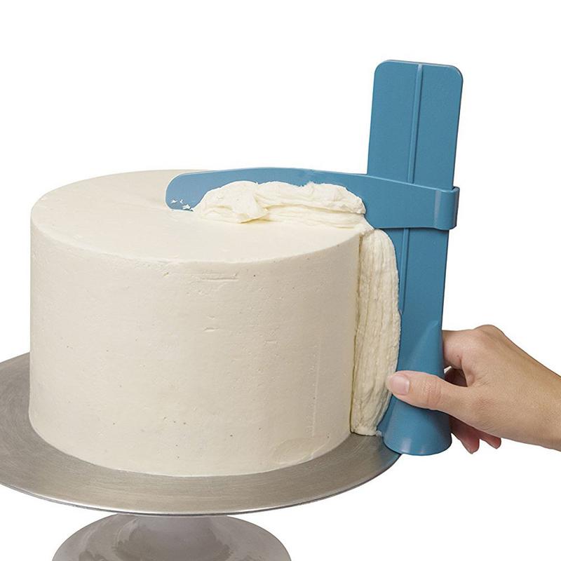 Cake Schraper Soepeler Verstelbare DIY Fondant Spatels Apparaat Cake Decorating Keuken Accessoires Spatel