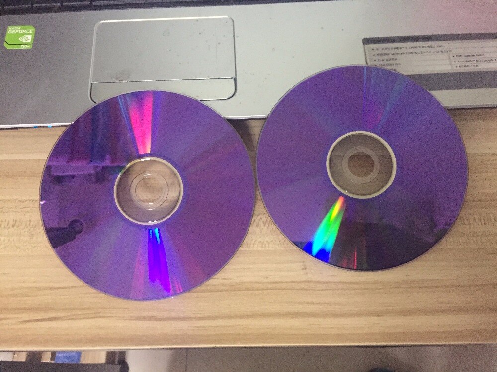 Discos impresos con trébol en blanco, disco DVD + R DL, Grado A X8, 8,5 GB