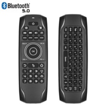 Bluetooth 5,0 Mini Tastatur G7BTS Gyroskop hinterleuchtet IR Lernen Luft Maus Drahtlose Fernbedienung Für Clever TV Kasten Laptop Tablette