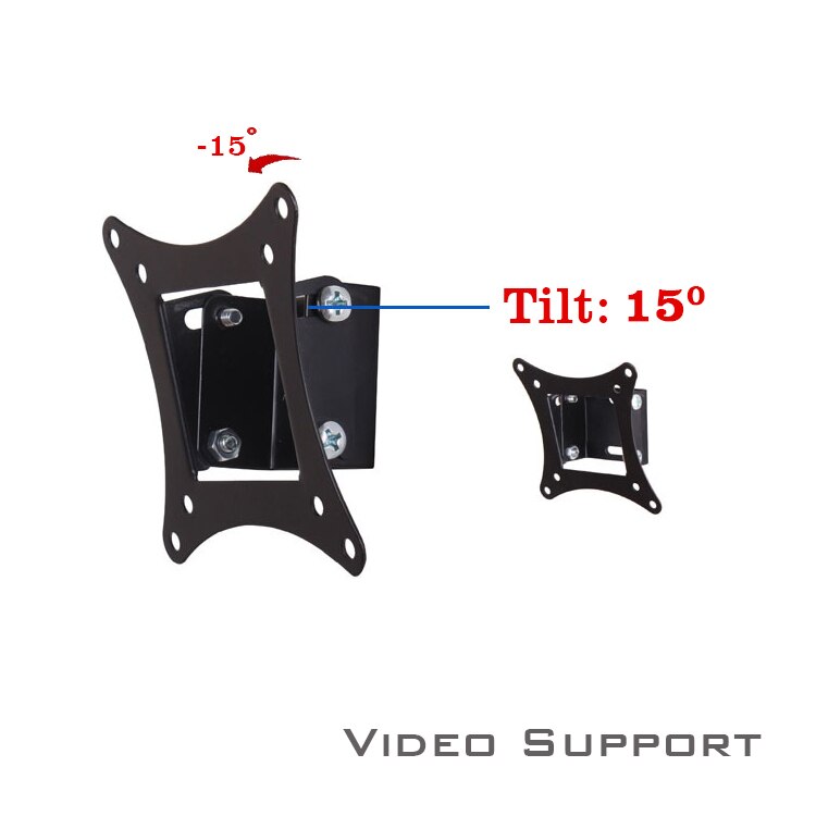 14"-26" Tilting LCD LED TV Wall Mount Bracket Monitor Holder MT2750