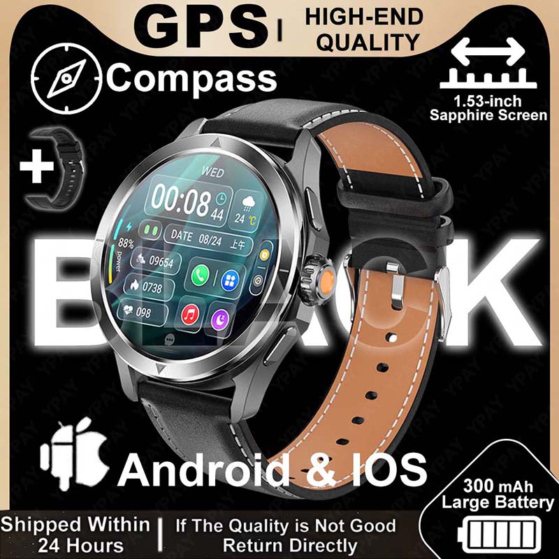2025 novo s4 ultra relógio inteligente masculino amoled esporte ao ar livre nfc gps pista freqüência cardíaca à prova dwaterproof água bluetooth chamada smartwatch para xiaomi: ROXO