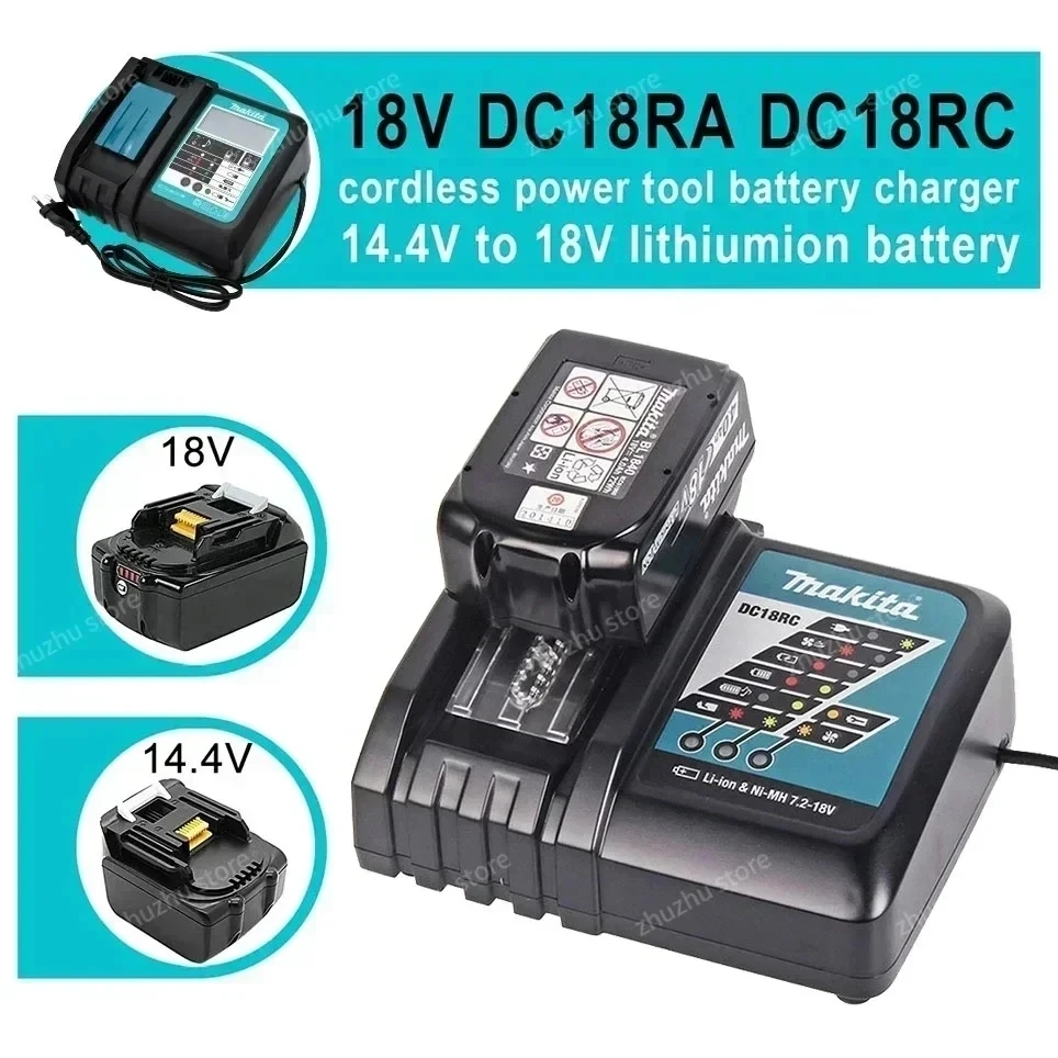 Makita original bateria recarregável de íon de lítio 18v 6000mah 18v 6.0ah bateria de substituição de broca bl1860 bl1830 bl1850 bl1860b