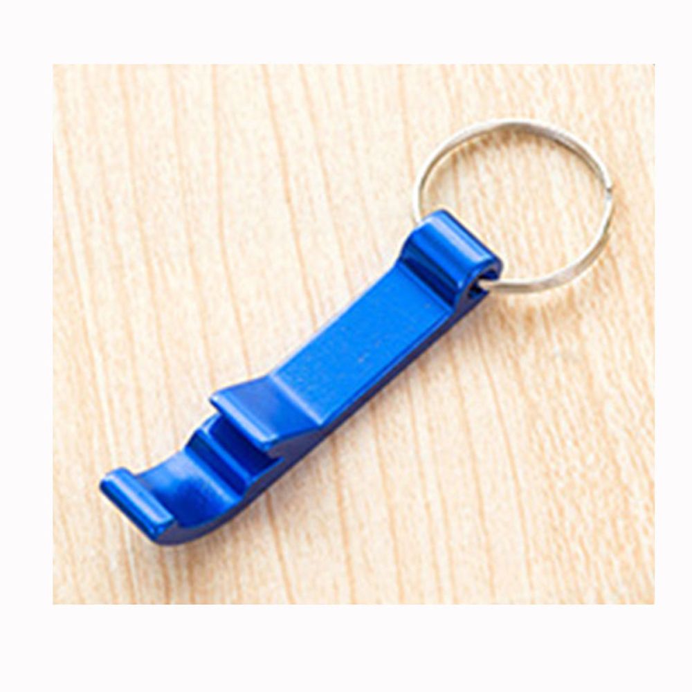 Mini ouvre-bouteille de bière Portable 4 en 1, porte-clés, porte-clés, barre de bière en métal, outil griffe , porte-clés d'extérieur