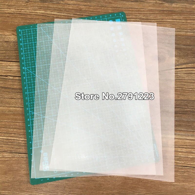 10Pcs A4 Inkjet Printing Shrinks film Plastic Sheet DIY decorating printable shrink films 0.3mm thickness