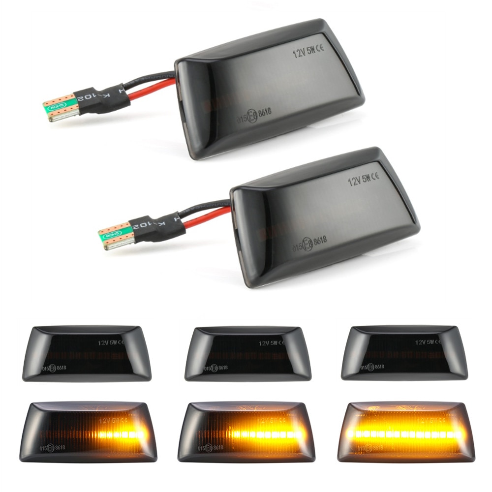 Indicateur LED Clignotant Séquentiel Pour Mercedes (jaune) - Compatible W176, W204, W212, Etc.