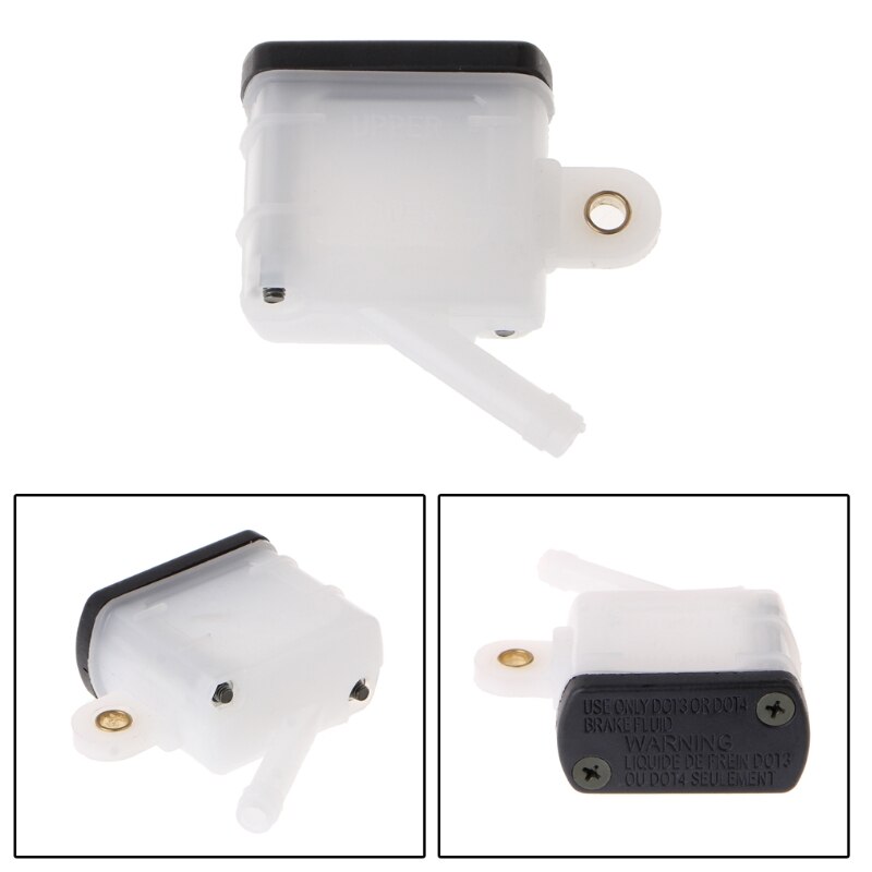Universal Motorcycle Brake Reservoir Front Fluid Bottle Master Cylinder Square