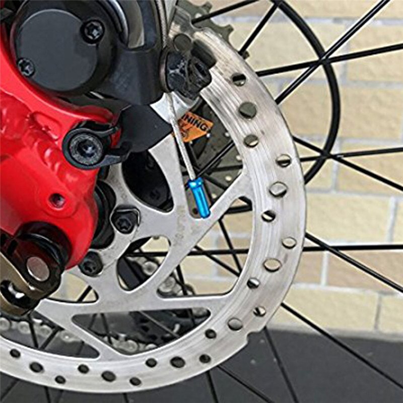 20Pcs Portable Durable Bike Brake Gear Cable Ferrule Cap Bicycle Inner Wire Alloy Crimps Nipple Cover#263841