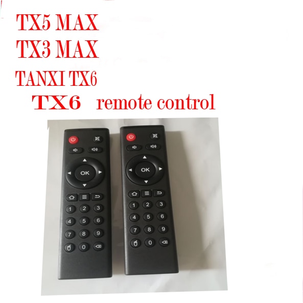 Tanix Tx6 télécommande pour Android tv box tanix Tx5 max TX3 MAX Mini Tx6 TX92 android allwinner H6 télécommande de remplacement