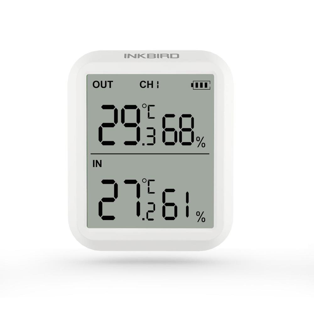 Inkbird ITH 20R sans fil numérique intérieur extérieur thermomètre moniteur d'humidité avec jauge de température humidité mètre chambre Garage
