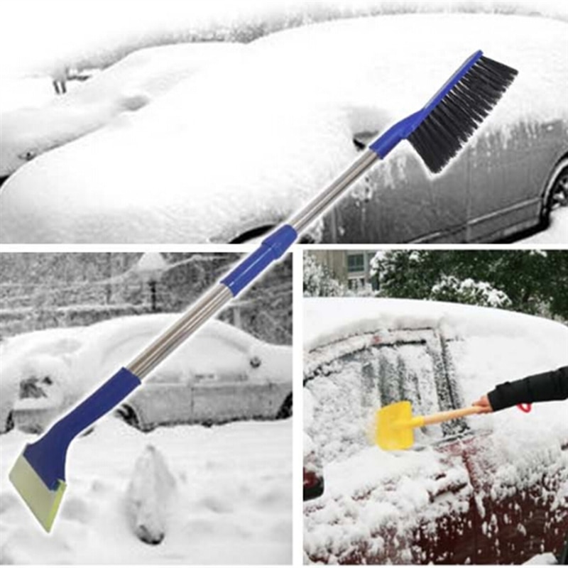 Bilvask bil køretøj sne isskraber sne børste skovl fjernelse børste vinter værktøj til bilen