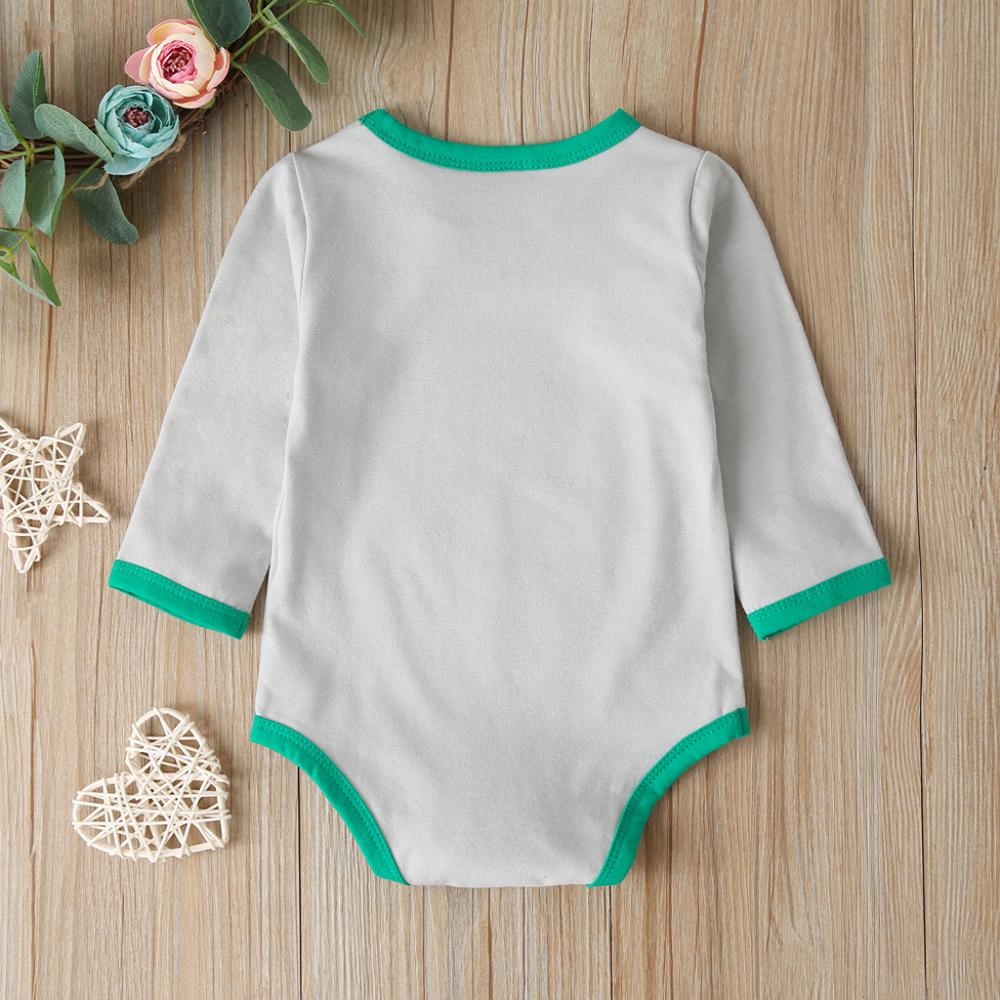 Bebê infantil manga longa bodysuit bonito dos desenhos animados animal impressão roupas bebê meninos meninas bodysuit ropa de bebe verano # 10f