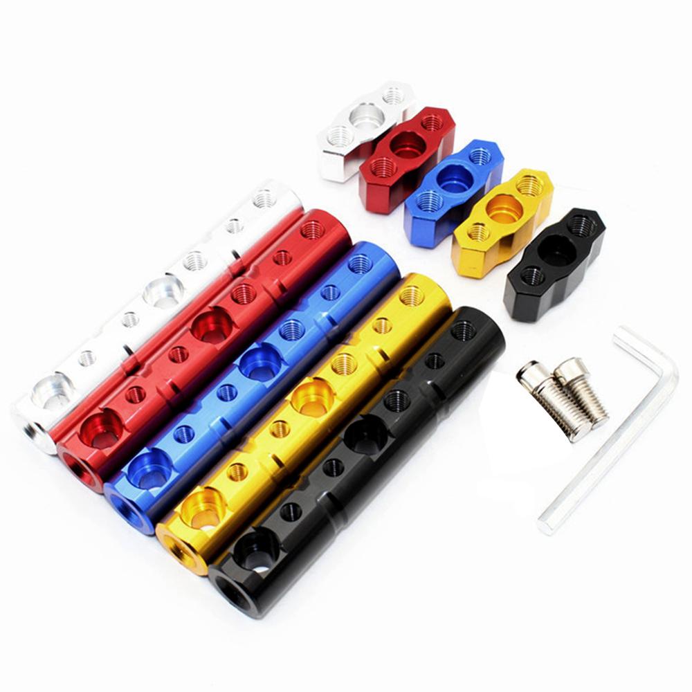 Motorcykel spegelfäste riser multifunktionsfäste förlängningsfäste hållare 8mm/10mm backspegelförlängningsfäste