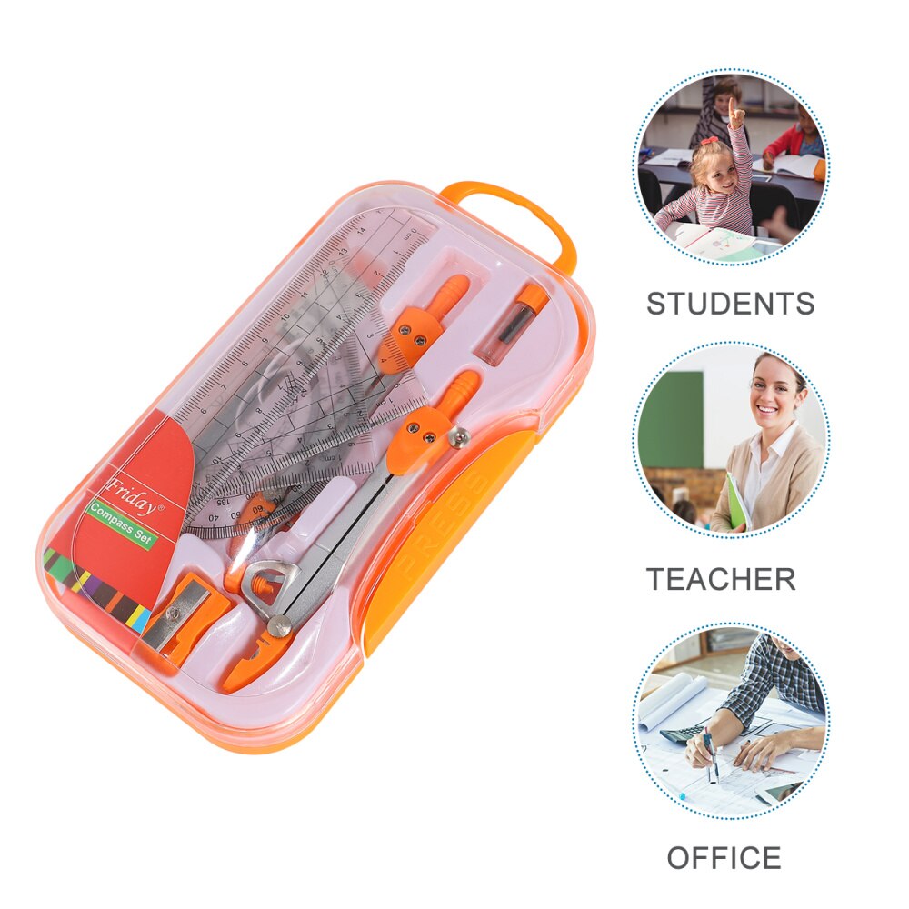 1 Sets Compasses Set Geometry Drawing Tool Kit Dra... – Vicedeal