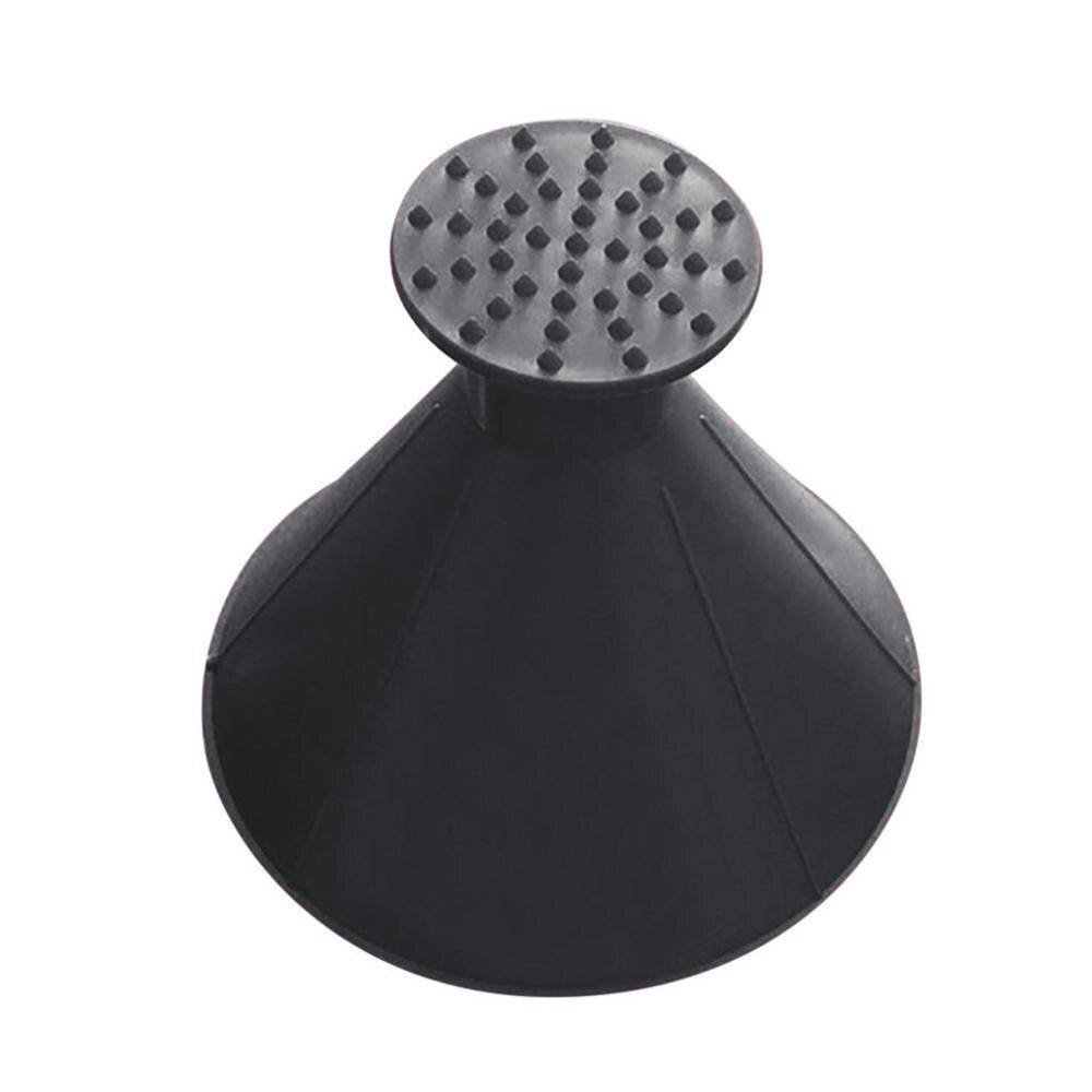 Winter Ice Scraper Car Magic Window Windshield Car Shaped Funnel Snow Remover Deicer Cone Tool: Black