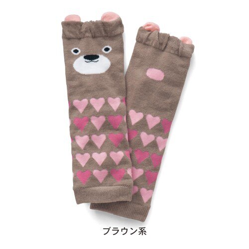 10pair/lot Cartoon Air Conditioning Baby Leg Warmers Baby Boys Girls Toddler Knee-length Striped Leg Warmer Atws1713: brown