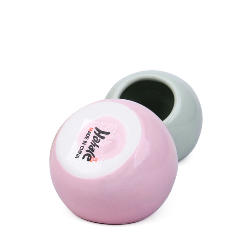 Nid en céramique de Hamster/petits animaux en forme de boule, de maison de Hamster, bain de créatures, nid de Hamster de forme ronde