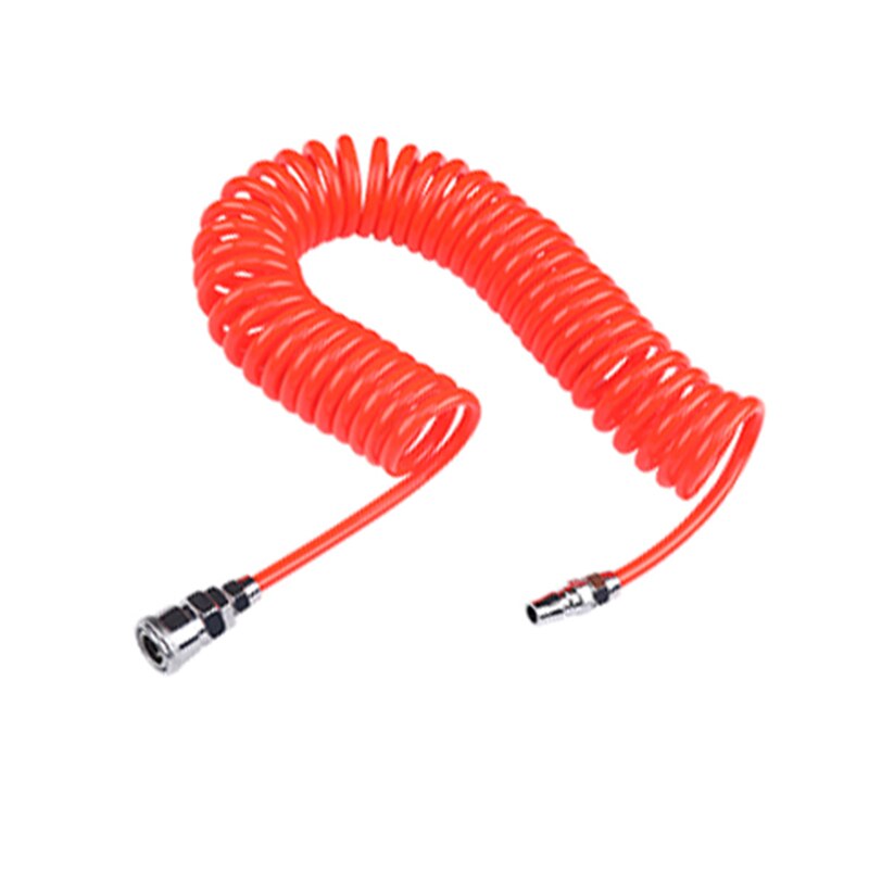 Spring Pipe 3M 6M 9M 12M 15M OD 8mm x ID 5mm Flexible PU Recoil Hose Tube for Compressor Air Tool Collocation Fittings