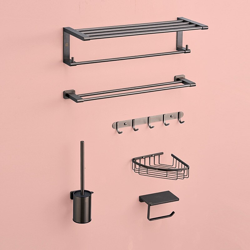 Diiib Dabai Badkamer Hollow-Gesneden Hoek Frame Mand Douche Plank Shampoo Magazijnstelling Houder Moderne Badkamer Accessoires