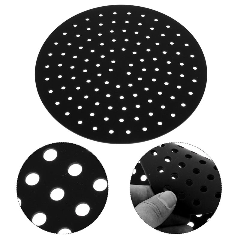 1pc Air Fryer Silicone Liner Reusable Air Fryer Liner Baking Mat Steamer Patch