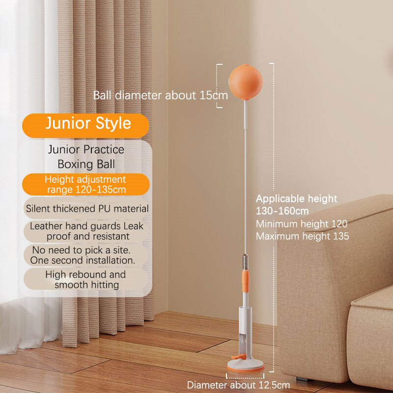 Boxing Reflex Ball Boxing Gear Boxing Equipment Punching Speed Improve Hand Eye Coordination Boxing Reaction Ball Boxing Bag: Yellow