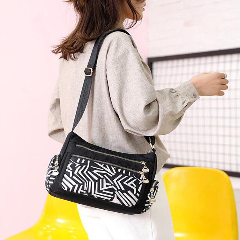 LKEEP petit sac à bandoulière Oxford sac à main quotidien pour femmes sac à bandoulière de voyage Multi poche