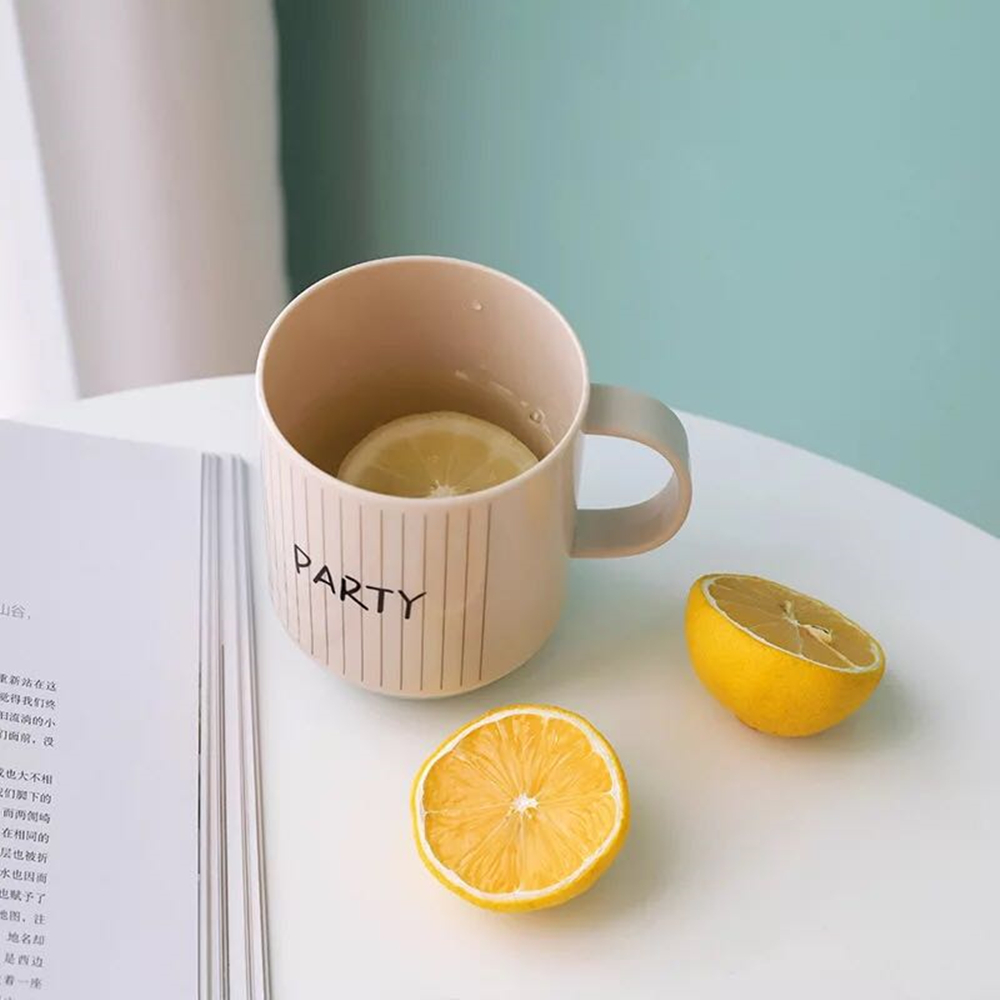 1 Uds. Tazas de agua circulares gruesas y creativas respetuosas con el medio ambiente soporte de cepillo de dientes taza de enjuague de los dientes taza de baño