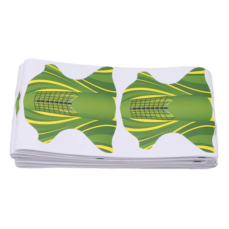 Nail Guide Form Eco Friendly Length Mark Compact Portable Nail Art Form for Home for Nail Artist for Nail Salon