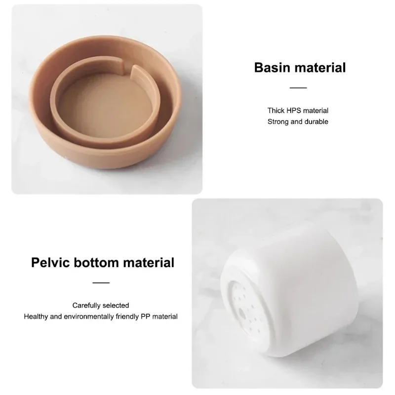 Maceta para plantas suculentas de doble capa, eneldo verde suculento, redonda, doble capa, pequeña maceta para plantas verdes, maceta pequeña para flores suculentas