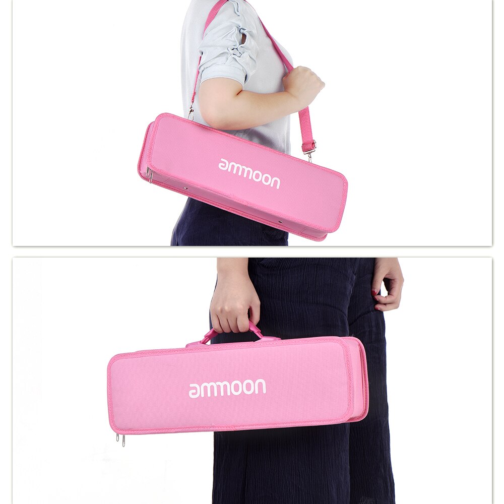 Ammoon Tastiera Stile pianoforte 32 Tasti Melodica Armonica a Bocca con il Boccaglio Panno di Pulizia trasportare Astuccio Regalo Musicale