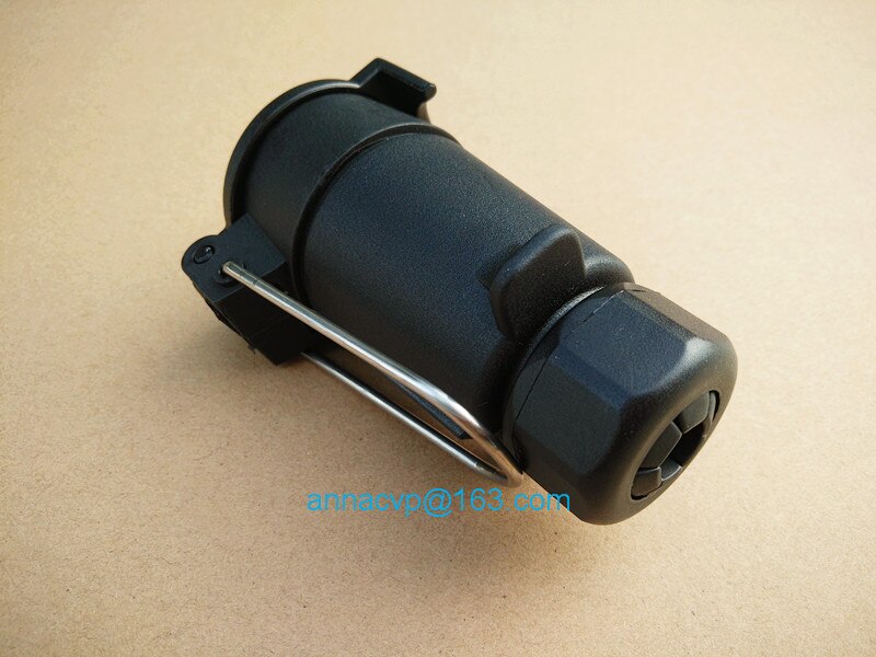 7 pin trailer connector harness female socket wire connector trailer plug socket towbar lighting board towing adapter trailer