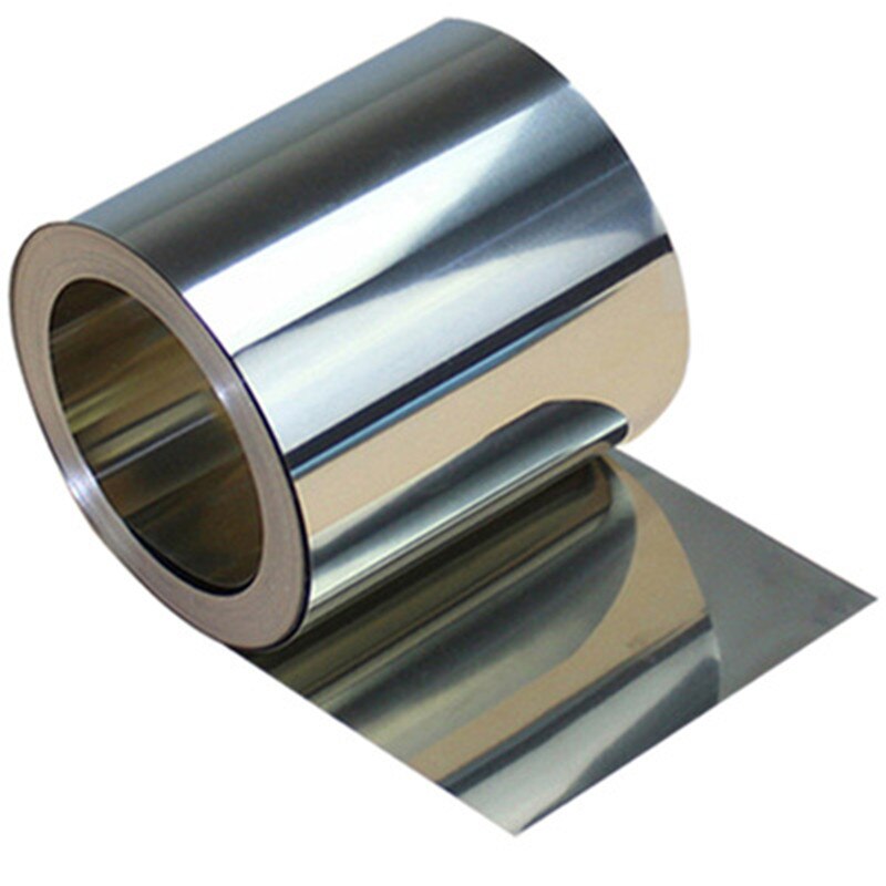 Newest Stainless Steel Sheet Silver 304 Stainless Steel Fine Plate Sheet Foil 0.1-0.8mm*100mm*1000mm For Precision Machinery