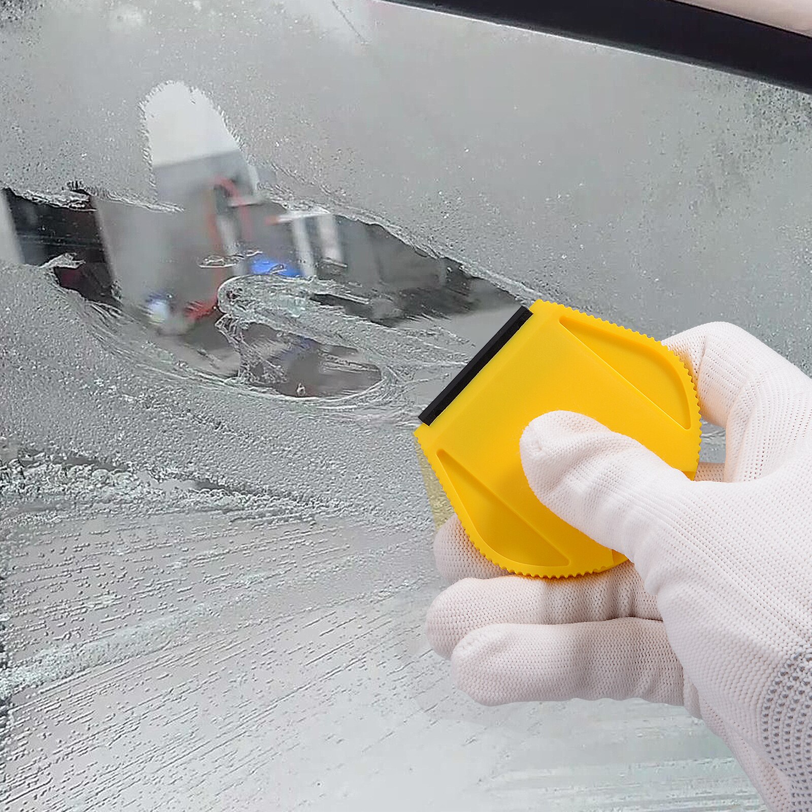 Foshio kolfiber folie film vinyl wrap biltillbehör verktygssats fönster toning ppf skrapa diy kniv klistermärke remover skrapa