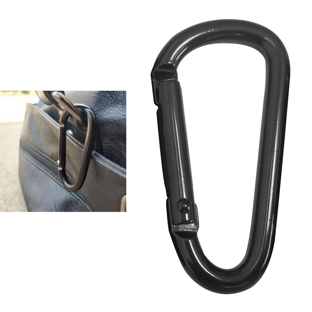 Sleutelhanger karabijnhaak clip kleine d-ring lichtgewicht sleutelhanger riemclip outdoor backpacken poort karabijnhaak kamperen