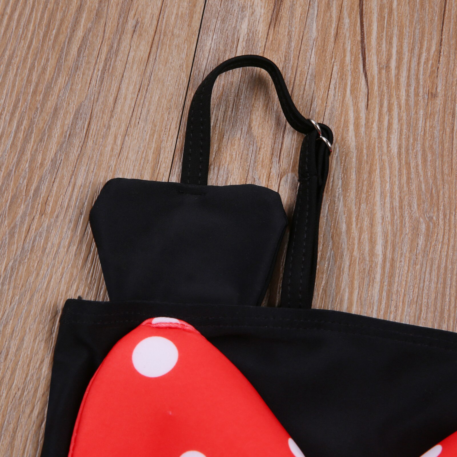 Children Swimwear For Girls 2Piece Children Swimsuits Girls Swimsuit Kids Bathing Suit +Cap Red Polka Dot Bowknot Swimwear Suits