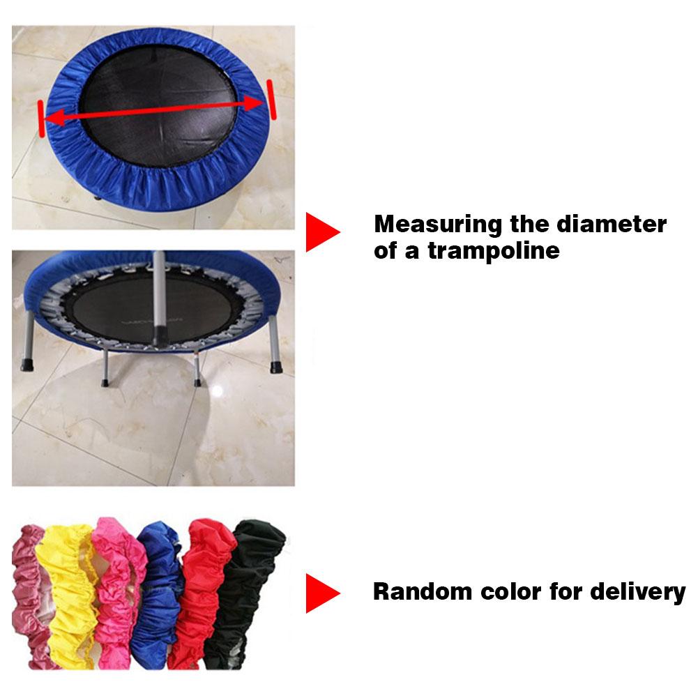 Round Trampoline Replacement Safety Pad Tear-Resistant Trampoline Edge Cover Spring Cover Edge Protector Round Frame Pad