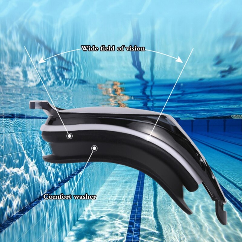 Zwembril siliconen anti-condens uv-bescherming waterdicht dioptrie zwembril bril volwassenen bijziendheid zwembril